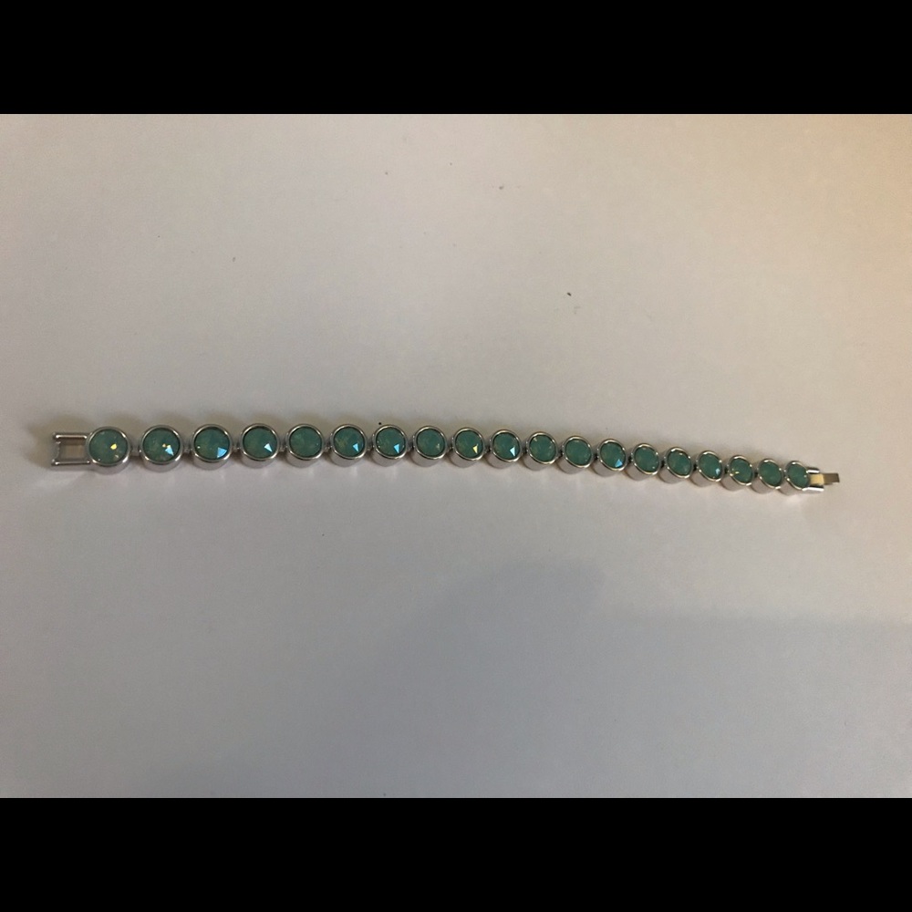 Touchstone Crystal Pacific Green bracelet